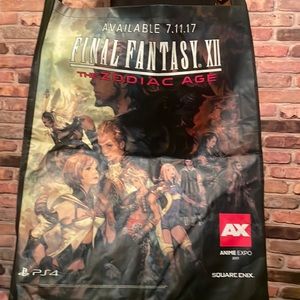 AX Anime Expo 2017 Final Fantasy The Zodiac Age SWAG Tote bag